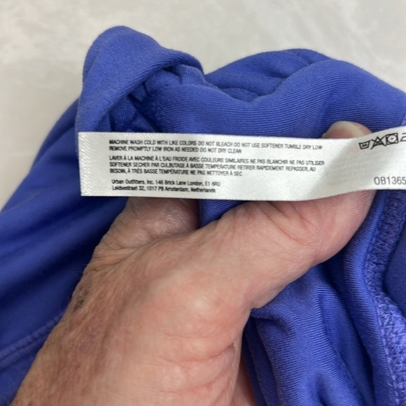 156. Free People FP Movement Breathe Deeper Legging in Purple High Waisted Sz XS - Picture 8 of 13